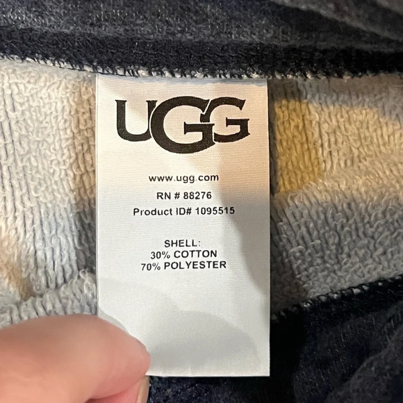 FINAL PRICE DROP Ugg Navy Gray Joggers - Picture 9 of 9